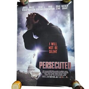 Persecuted 2014 Original Movie Poster 27x40 James Remar Bruce Davison D/S